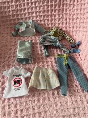Rainbow High -  Doll Clothing Blue themed, Jackets, dress, pants & heels